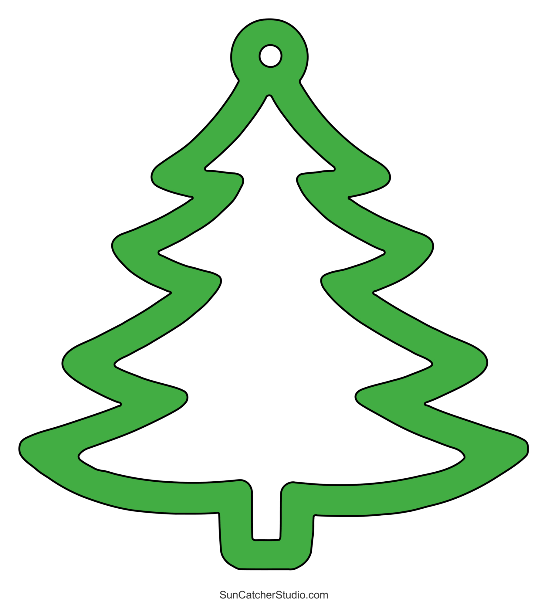 Christmas Tree Templates And Stencils (Free Printable Patterns with Free Printable Christmas Tree Images