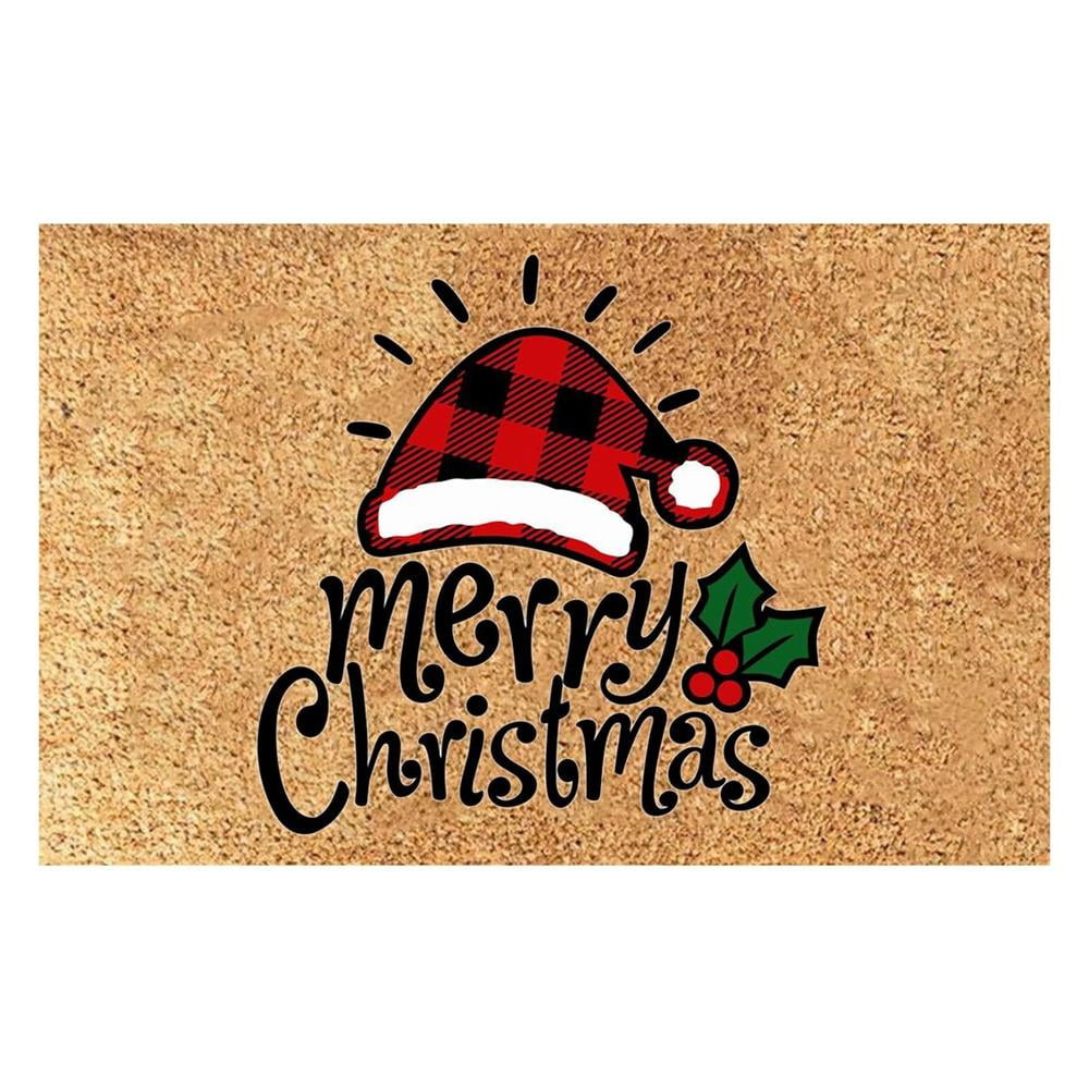 Christmas Welcome Doormats Creative Christmas Joy Printed Floor for Christmas Doormat Printable