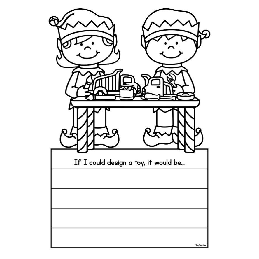 Christmas Writing Prompts - Top Teacher intended for Christmas Writing Worksheets