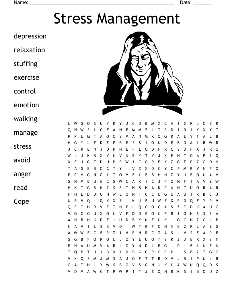 Coping Skills Word Search - Wordmint for Printable Word Search Coping Skills
