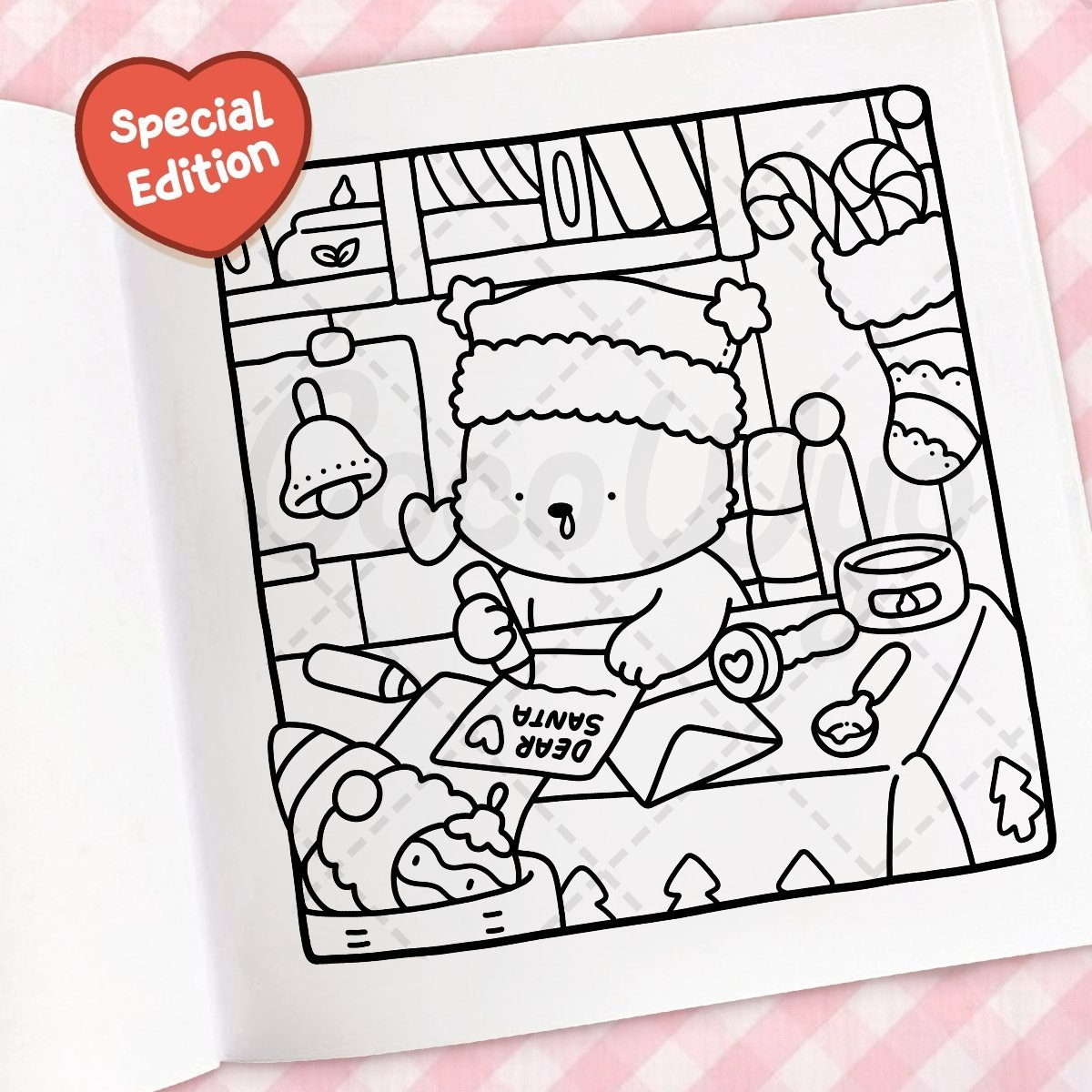 Cozy Christmascoco Wyo | Foyles regarding Cozy Christmas Coloring Pages
