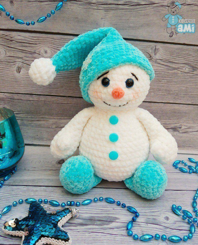 Crochet Plush Snowman Pattern | Amiguroom Toys within Free Crochet Snowman Patterns Printable