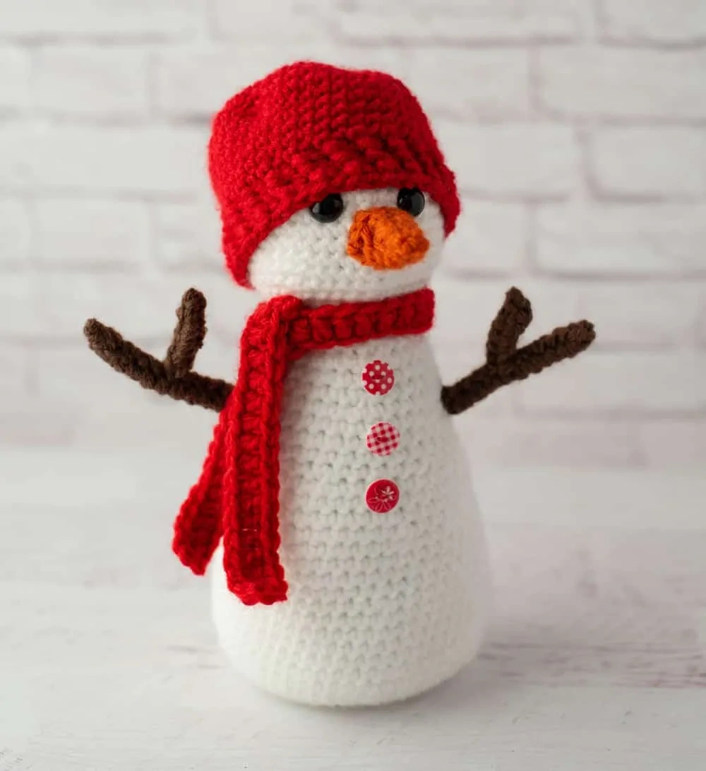 Crochet Snowman Pattern - Crochet 365 Knit Too with Free Crochet Snowman Patterns Printable