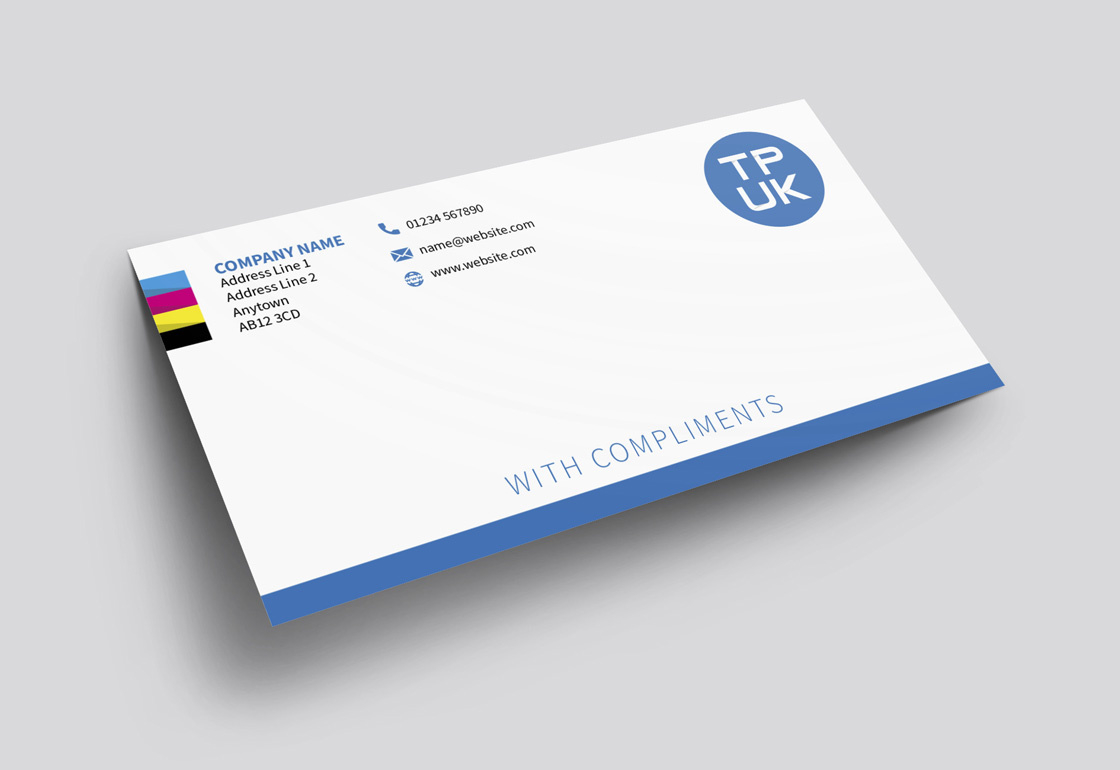 Custom Compliment Slip Print From £15 | Printed Compliment Slips within Free Printable Compliments Slip Template