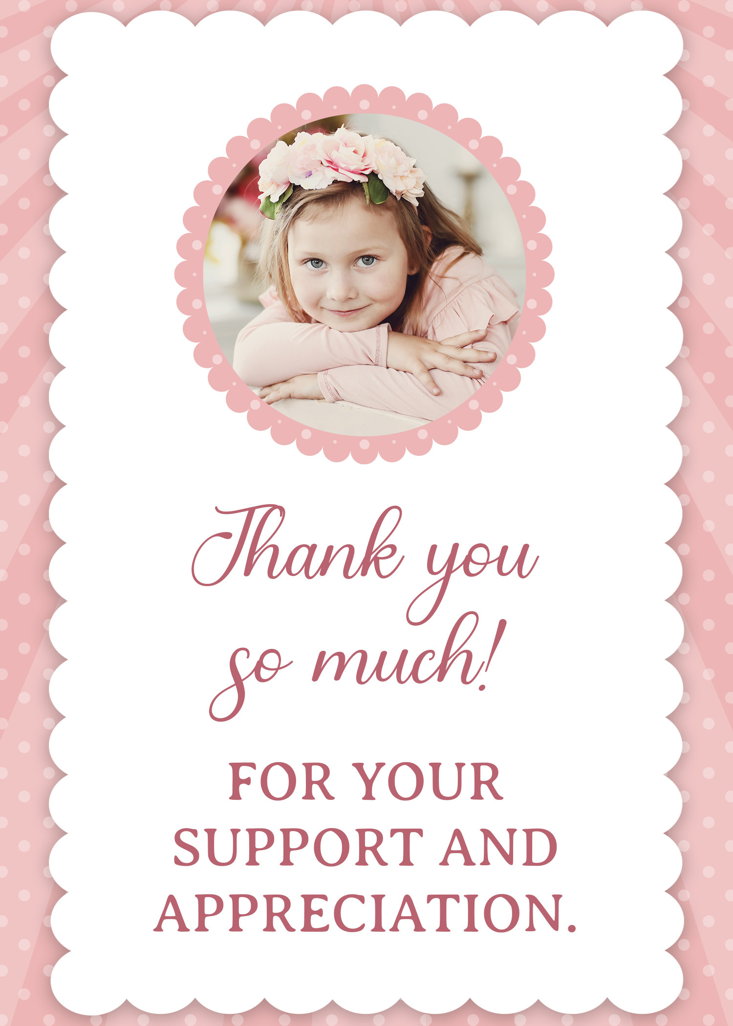 Customizable Thank You Card For Birthday Template inside 4 H Thank You Cards Free Printable