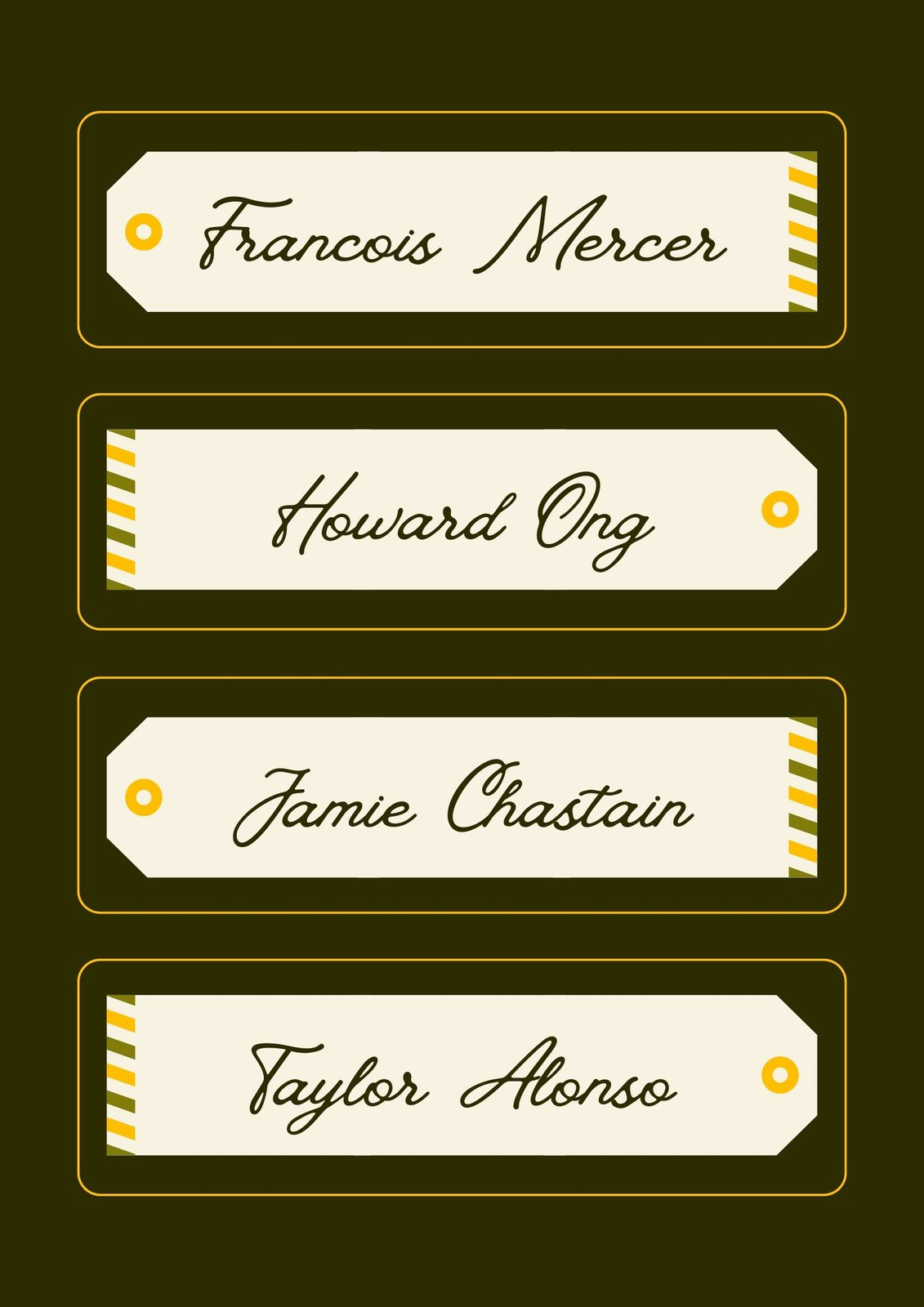 Customize 675+ Folder Labels Templates Online - Canva within Free Printable File Cabinet Labels