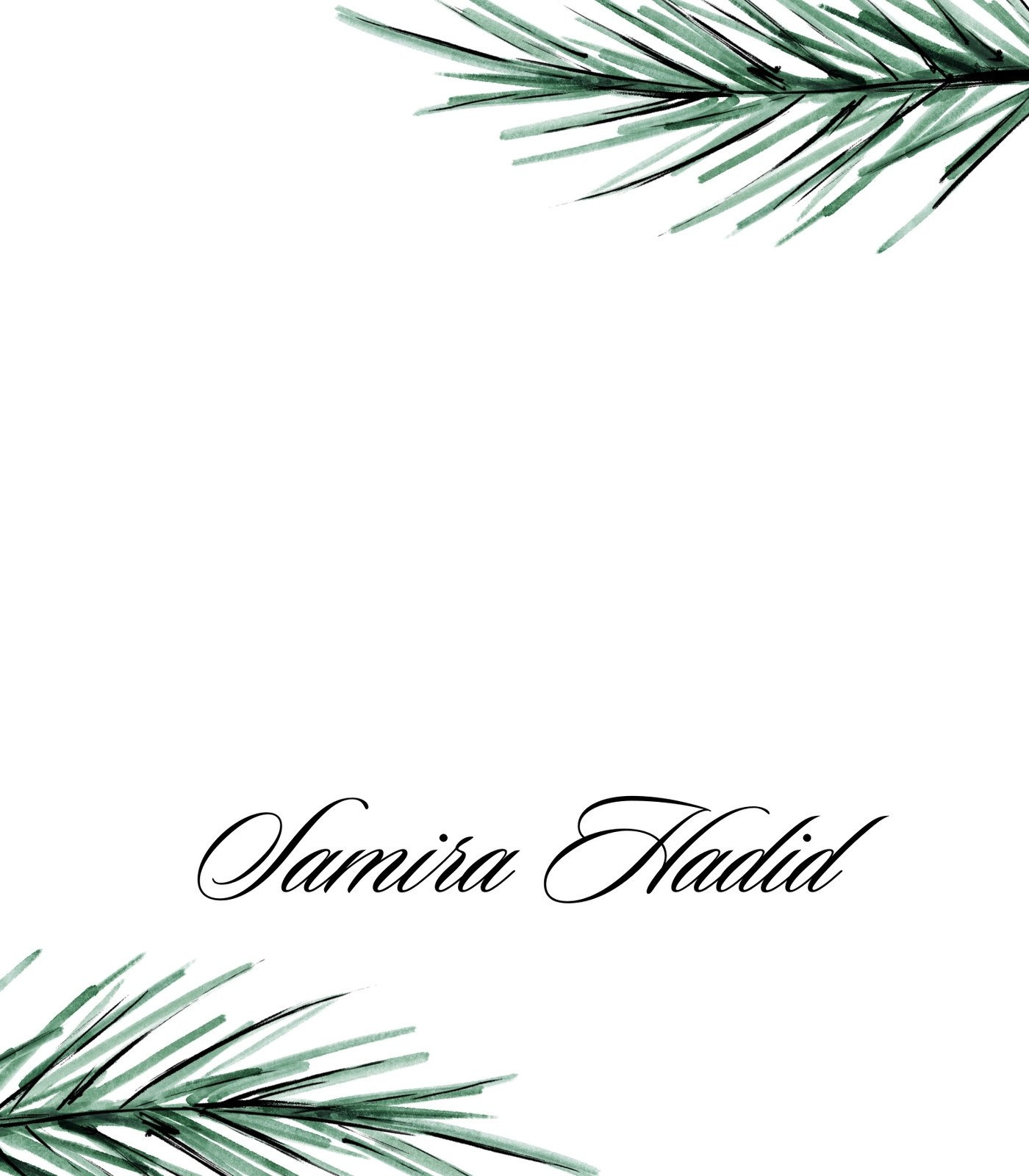 Customize 89+ Christmas Place Card Templates Online - Canva with Christmas Table Name Cards Free Printable
