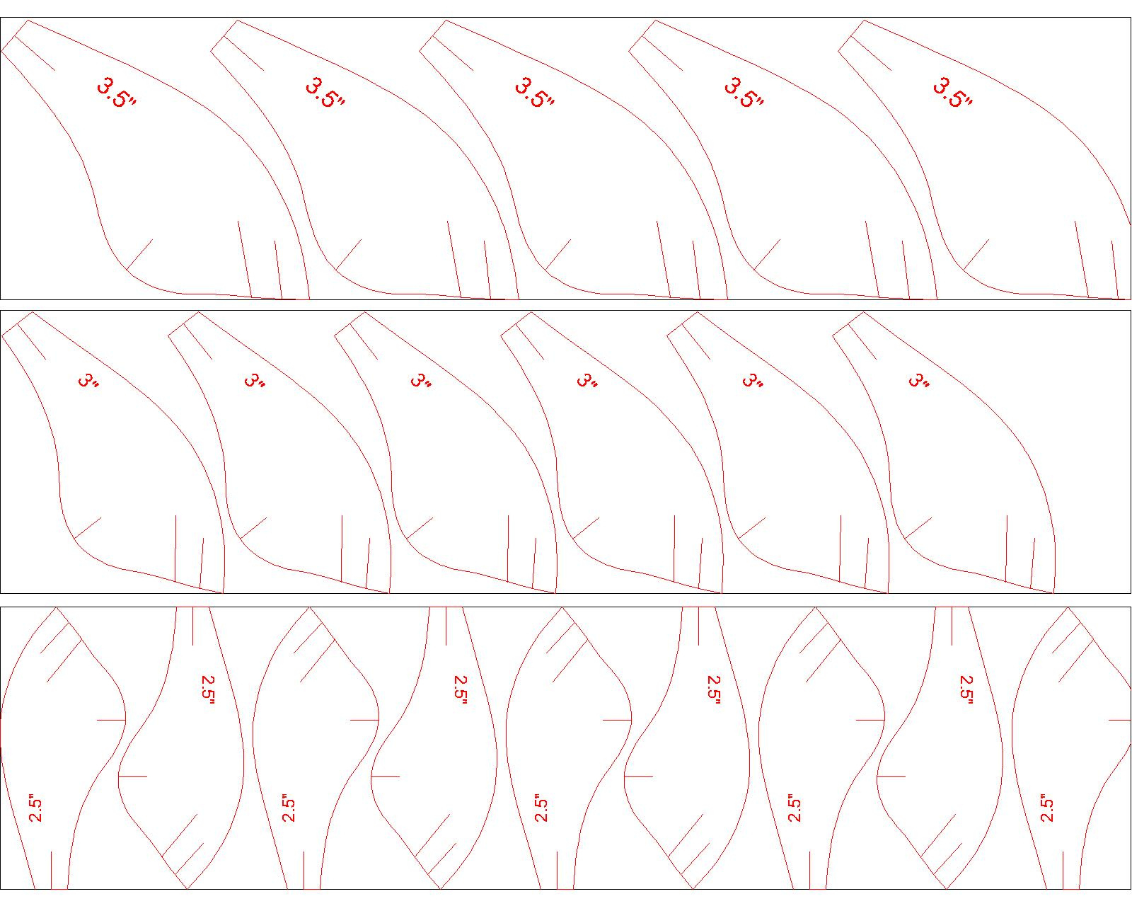 D Baits – 3.5″ Flat Sided Crankbaits | Confessions Of A Fisherman with regard to Free Printable Fishing Lure Template