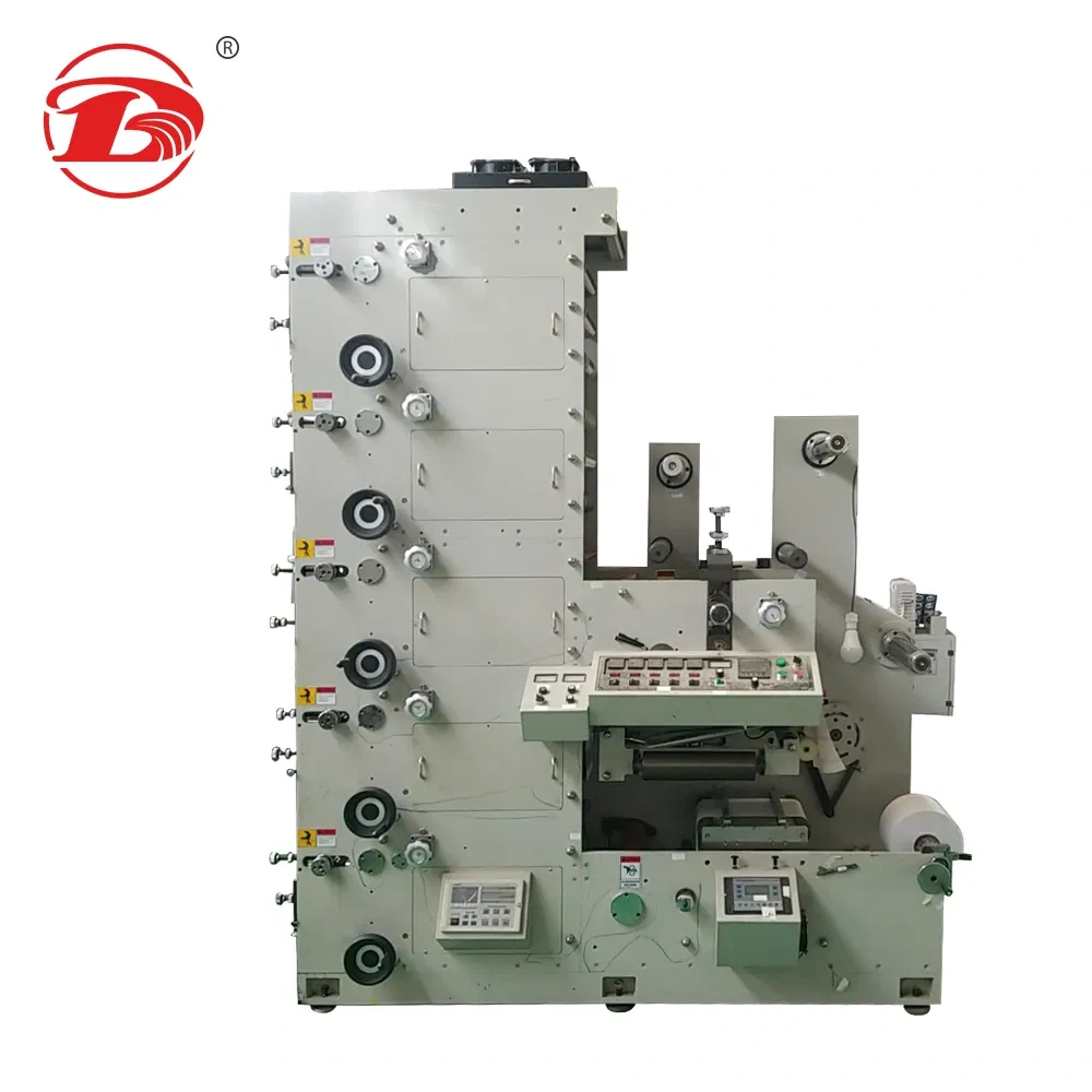 Dbry-320-5C Automatic 5 Colour Christmas Stickers Labels Printing Machine for Christmas Labels Printable Machine