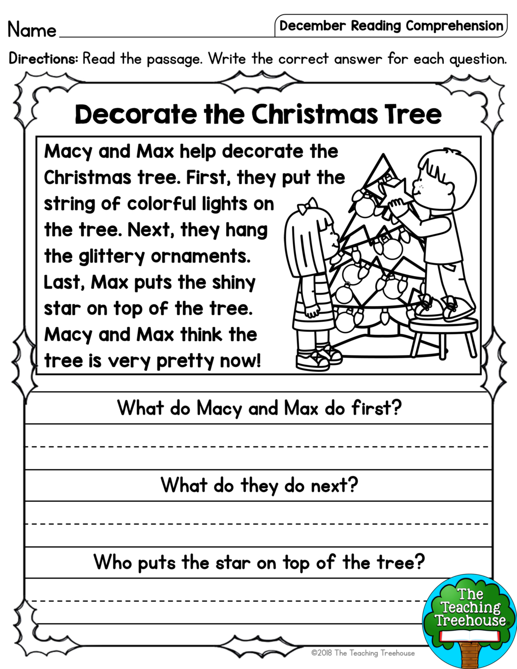 Discover 21 Christmas And Christmas Reading Activities Ideas throughout Christmas Reading Worksheets 1st Grade