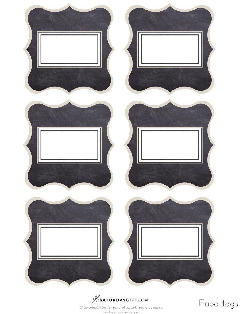 Discover 7 Cafe Food Labels And Buffet Food Labels Table Signs Diy in Free Printable Buffet Food Tags