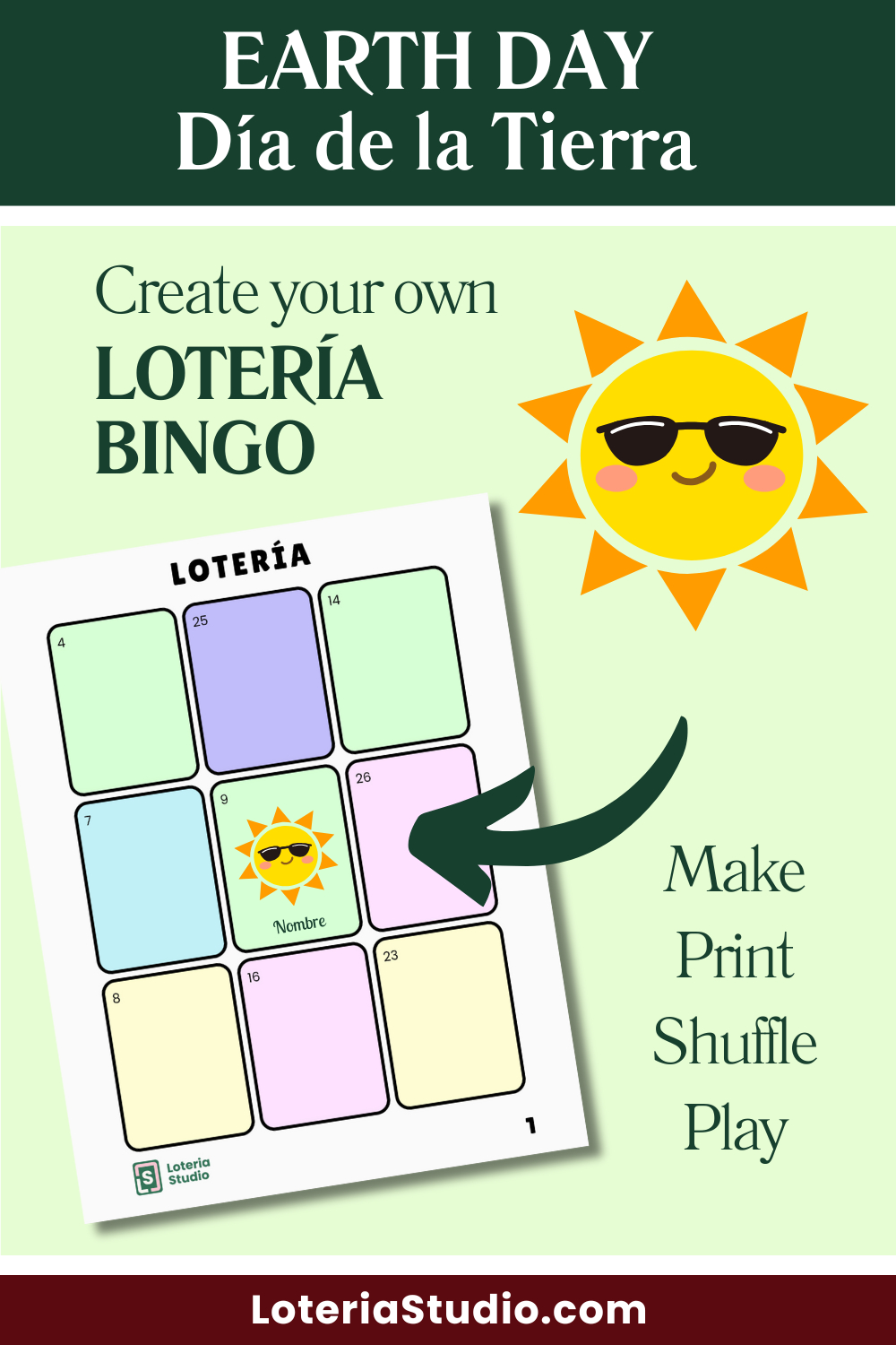 Discover Loteria & Bingo — Loteria Studio - Create Custom Loteria in Free Printable Blank Loteria Template
