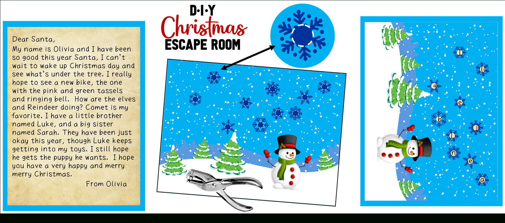 Diy Christmas Escape Room Plan - Stepstep Instructions! regarding Free Printable Christmas Escape Room