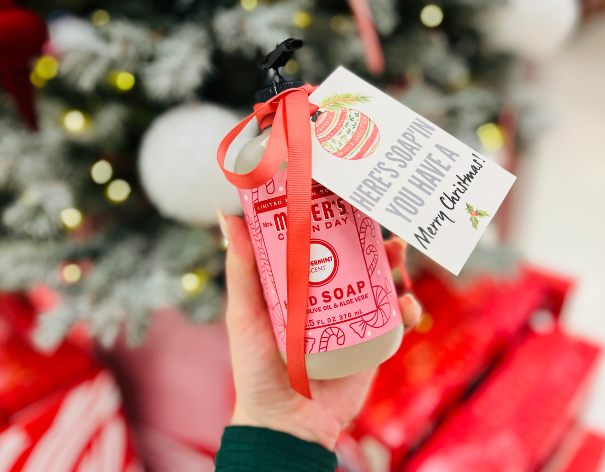 Diy Christmas Hostess Gifts | Soaps With Free Printable Gift Tags pertaining to Hand Soap Christmas Gift Tags Free Printable