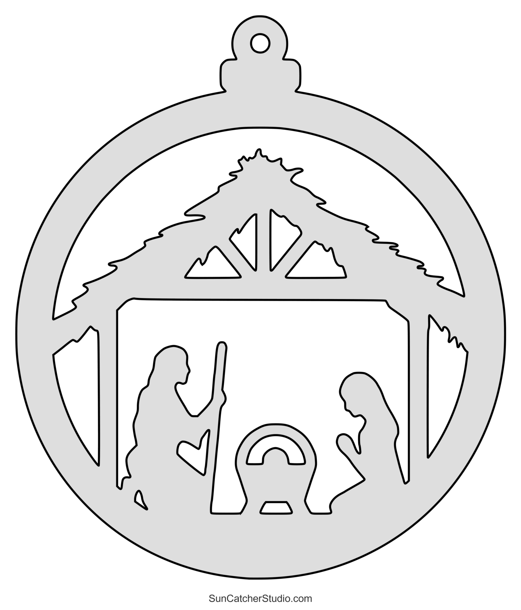 Diy Christmas Ornament Patterns, Templates, Stencils – Free intended for Printable Scroll Saw Christmas Ornament Patterns