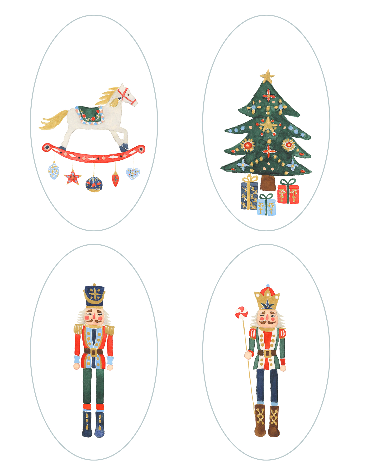 Diy Printable Nutcracker Ornaments - Sincerely, Marie Designs pertaining to Nutcracker Ornament Printable