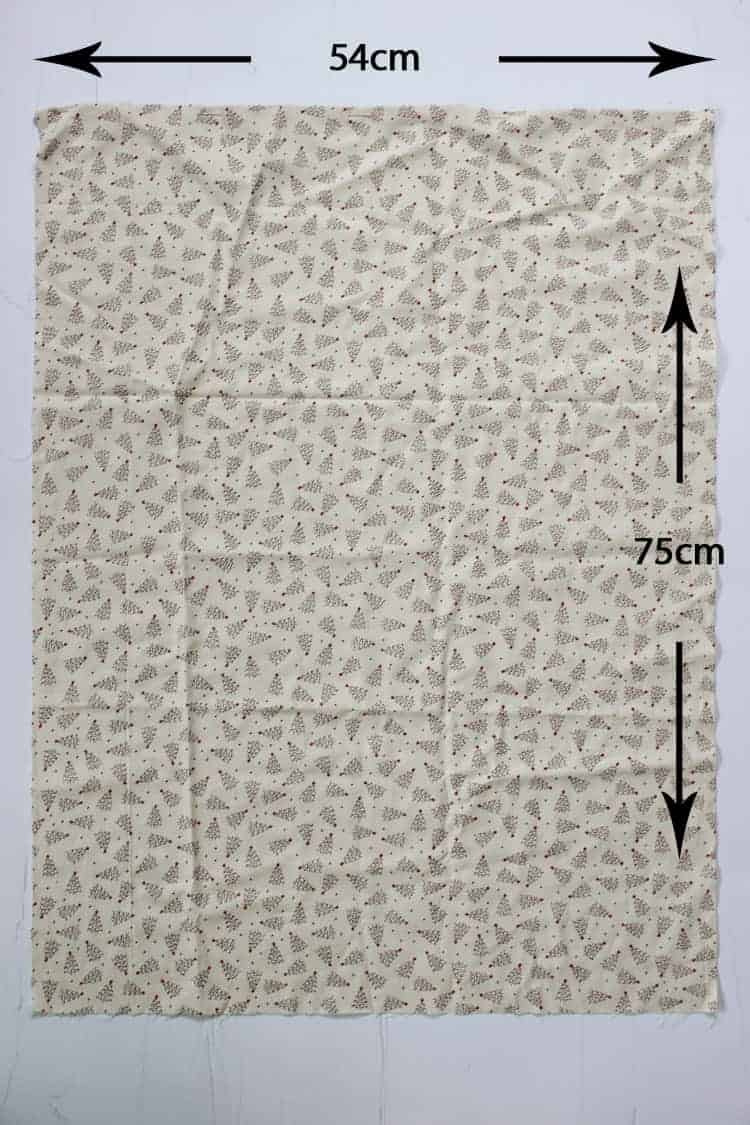 Diy Santa Sack Tutorial - The Kiwi Country Girl within Santa Sack Template Printable