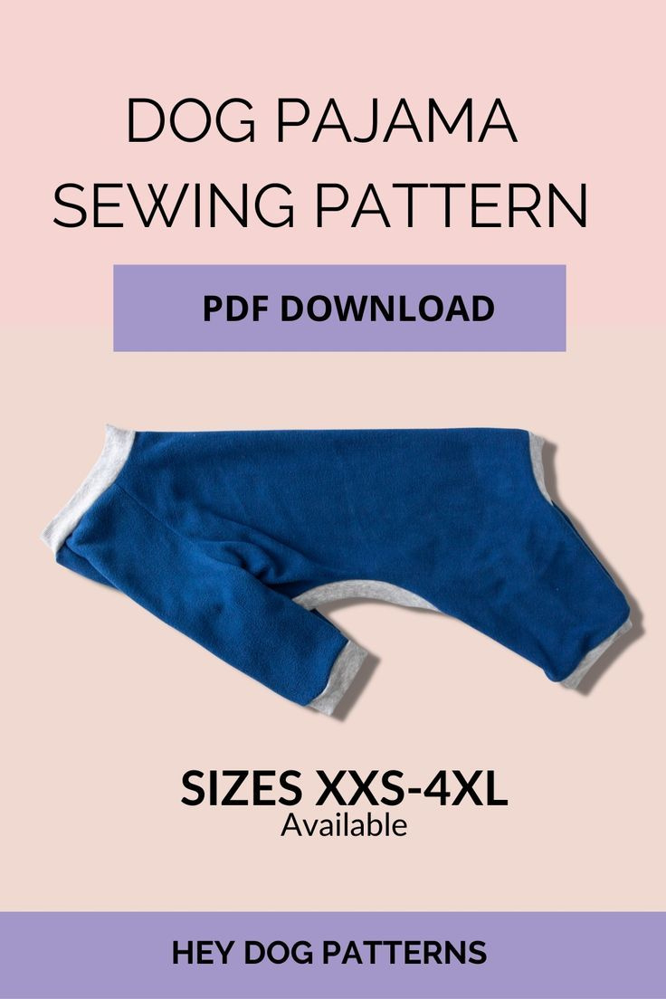 Dog Pajamas Pattern Free Printable Dog Pajamas Dog Coat Pattern in Free Printable Dog Pajama Pattern