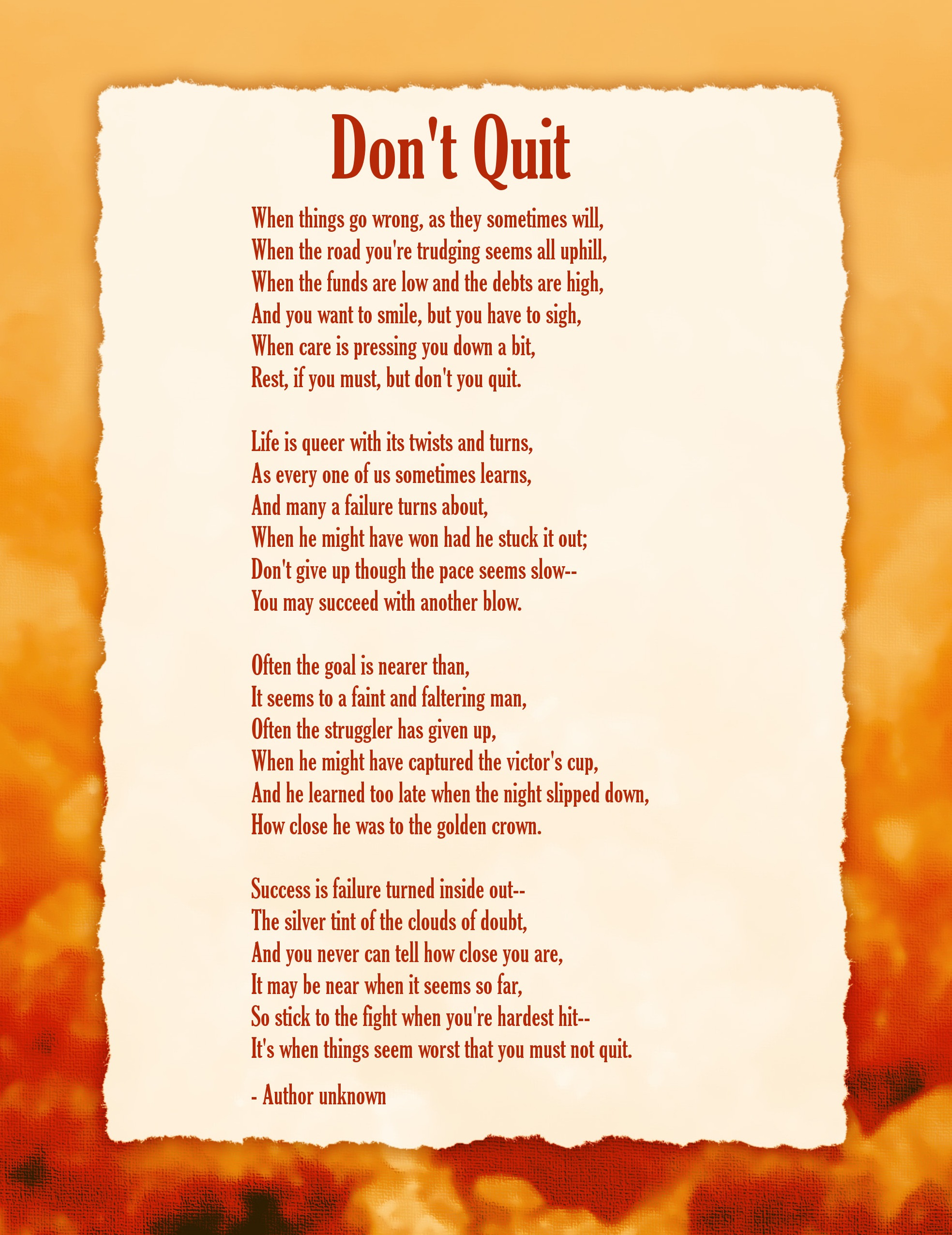 Dont-Quit-Inspirational-Poem-With-Large-Picture-Pdf.verybestquotes inside Free Printable Don T Quit Poem