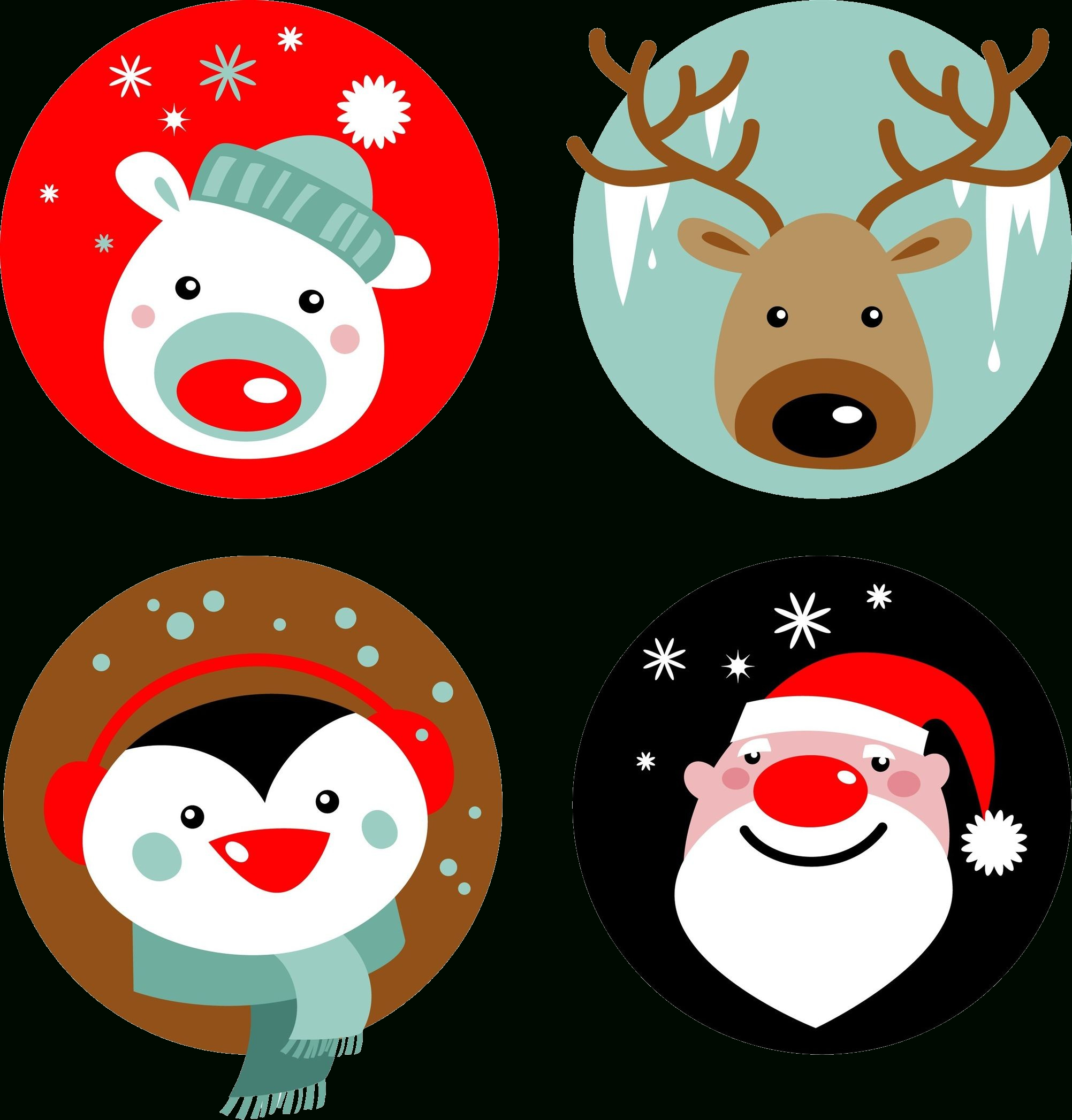 Download Hd Christmas Gift Tags, Christmas Clipart, Christmas inside Christmas Printable Clip Art