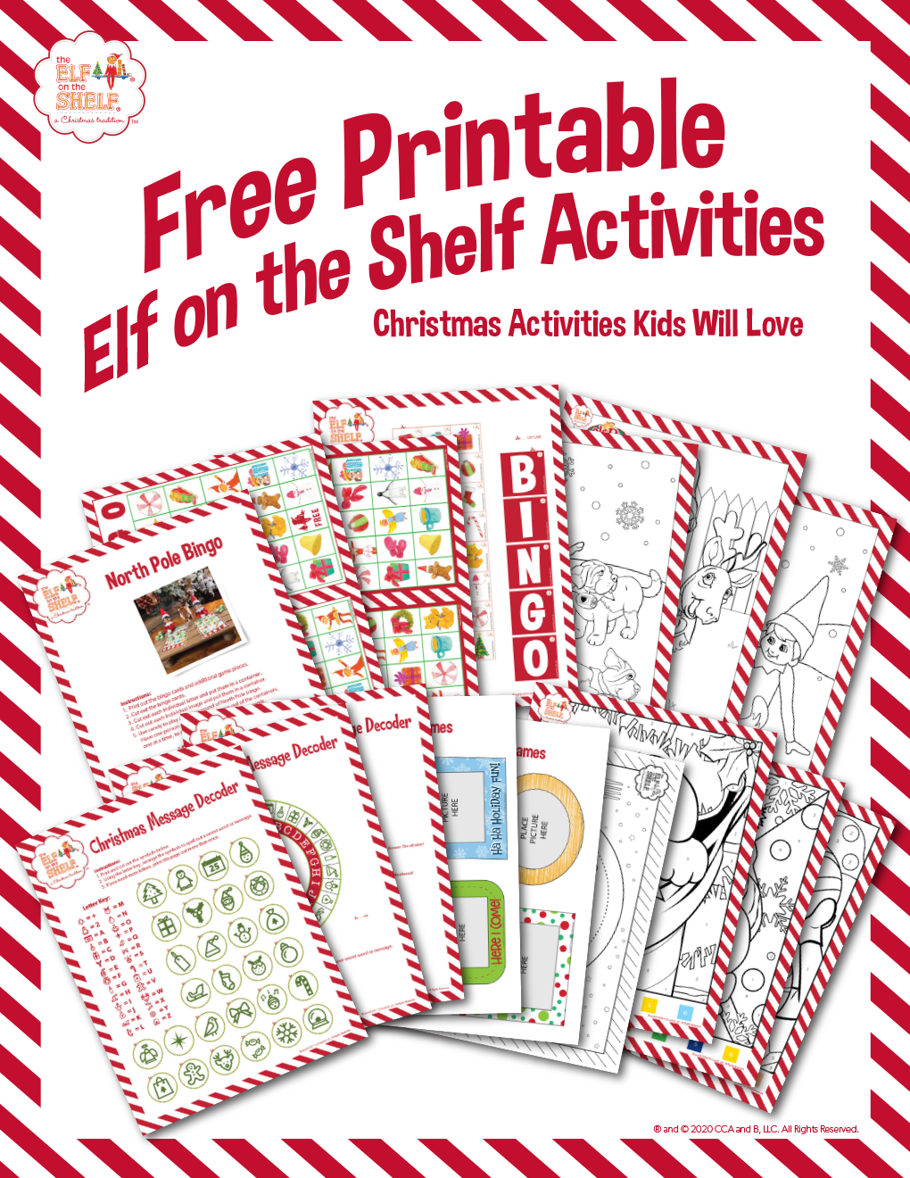 Download Printable Elf On The Shelf Activities | The Elf On The Shelf pertaining to Elf On The Shelf Game Printable