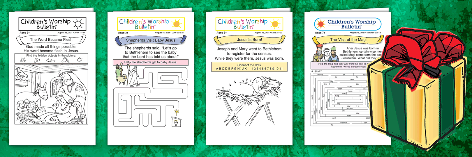Easter Activity Sheets For Children | Children'S Worship Bulletins throughout Free Printable Childrens Church Bulletins