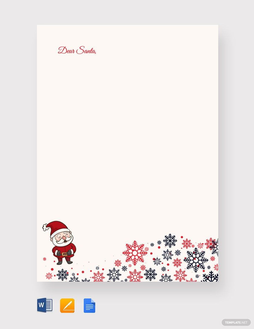 Editable Holiday Templates In Apple Pages To Download regarding Apple Pages Christmas Letter Template