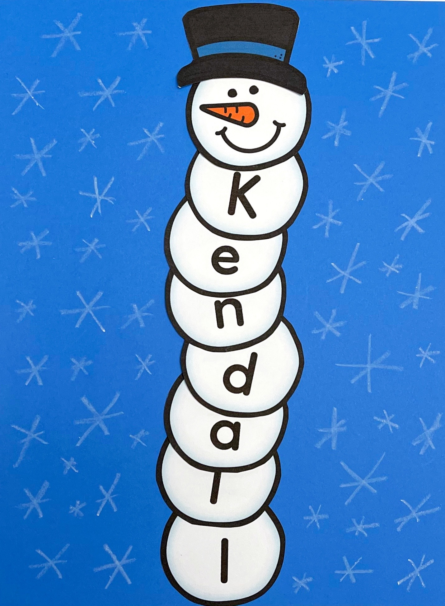 Editable Snowman Name Activity - Ms. Stephanie'S Preschool throughout What's Your Snowman Name Free Printable