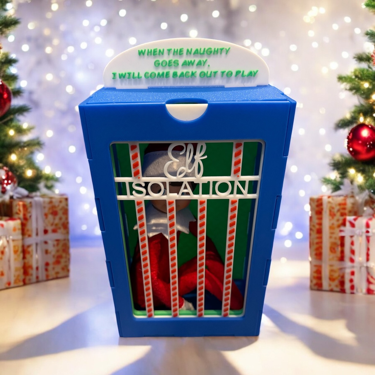 Elf On The Shelf Isolation Jailsh^ts'N'Giggles3D Makerworld in Elf On The Shelf Jail Printables