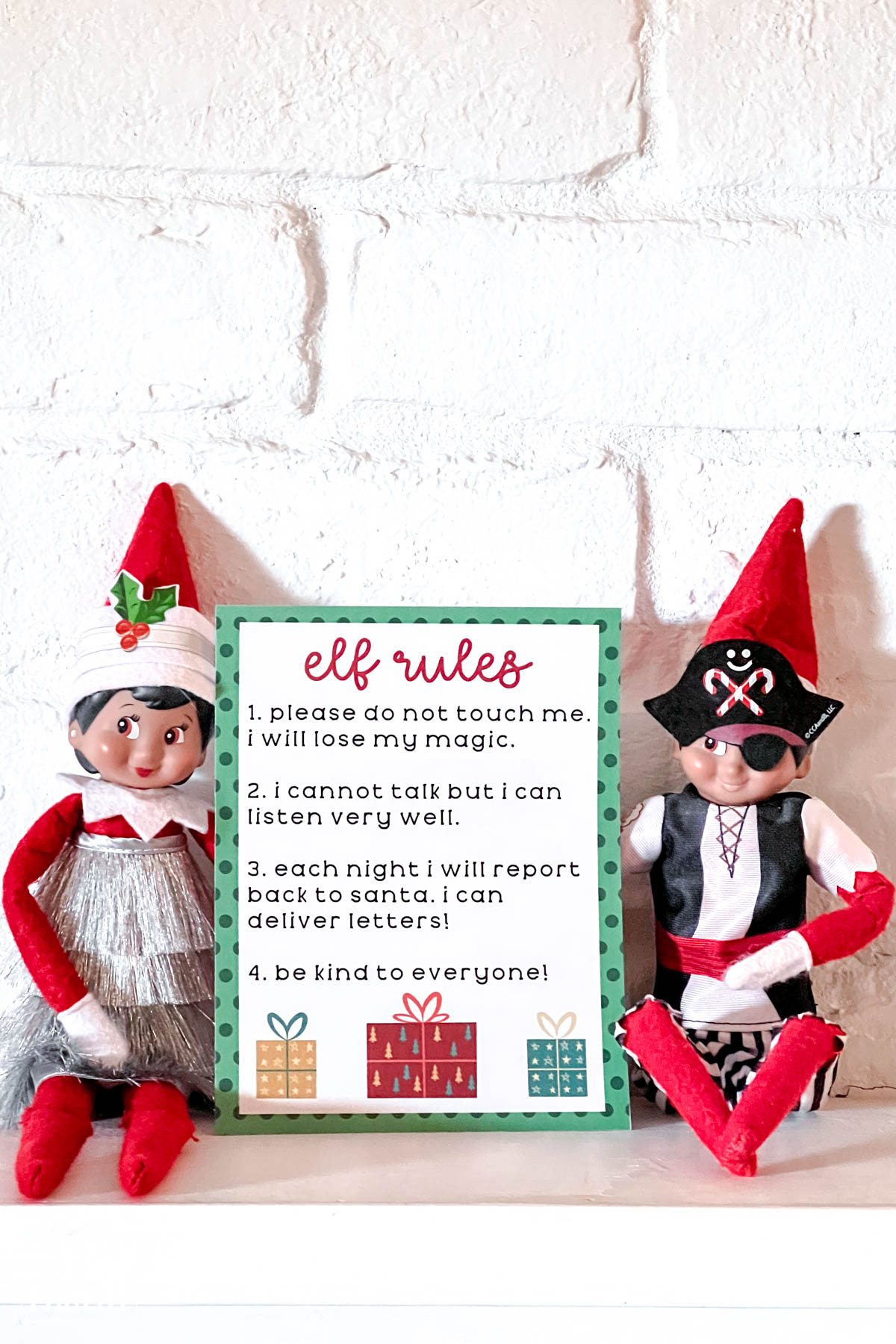 Elf On The Shelf Rules (Free Printable) - The Simple Parent throughout Printable Elf on the Shelf Book