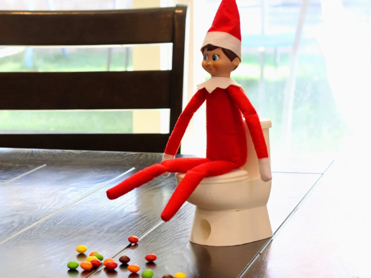 Elf On The Shelf Toilet & Candy Dispenserradbench | Download in 3D Printable Elf on the Shelf