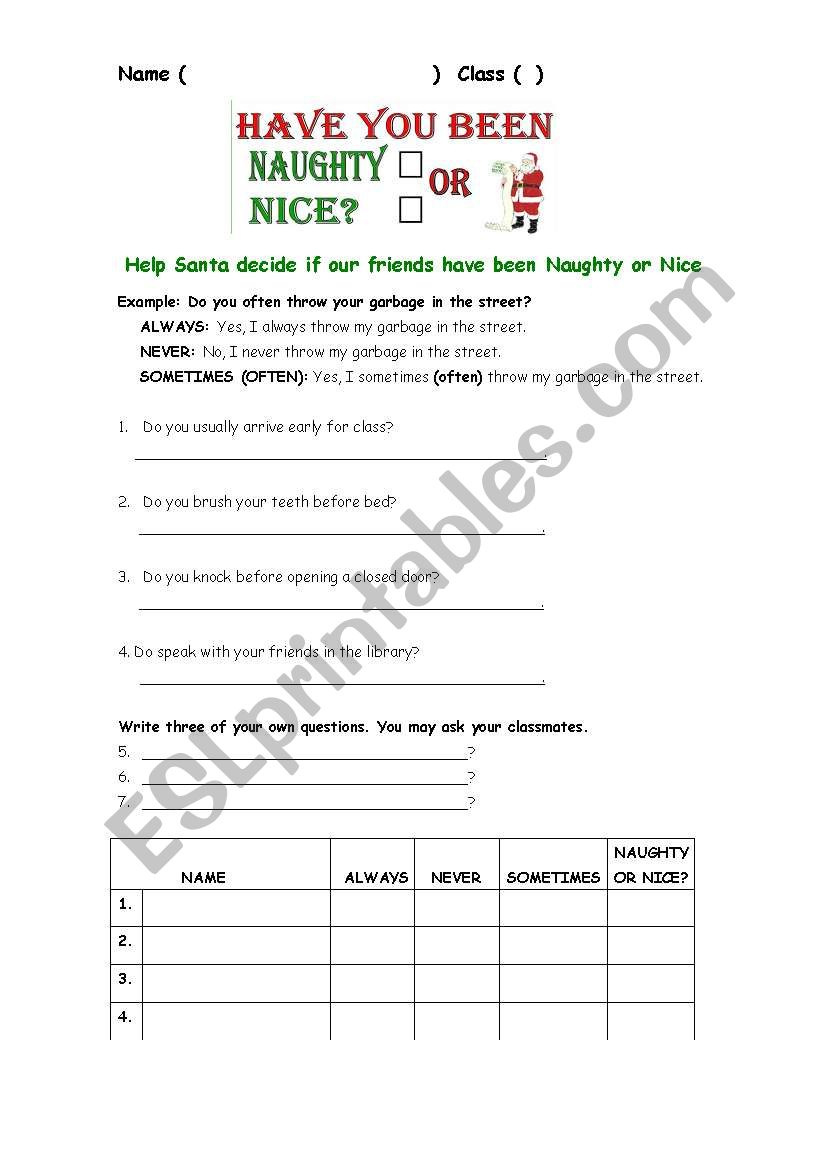 English Worksheets: High School Christmas Worksheet - Worksheets with Christmas Worksheets For High School