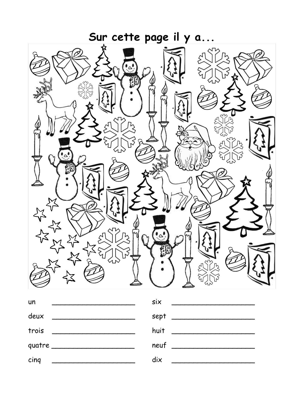 Entdecke 12 Französisch Weihnachten Und Französische Weihnachten pertaining to French Christmas Worksheets