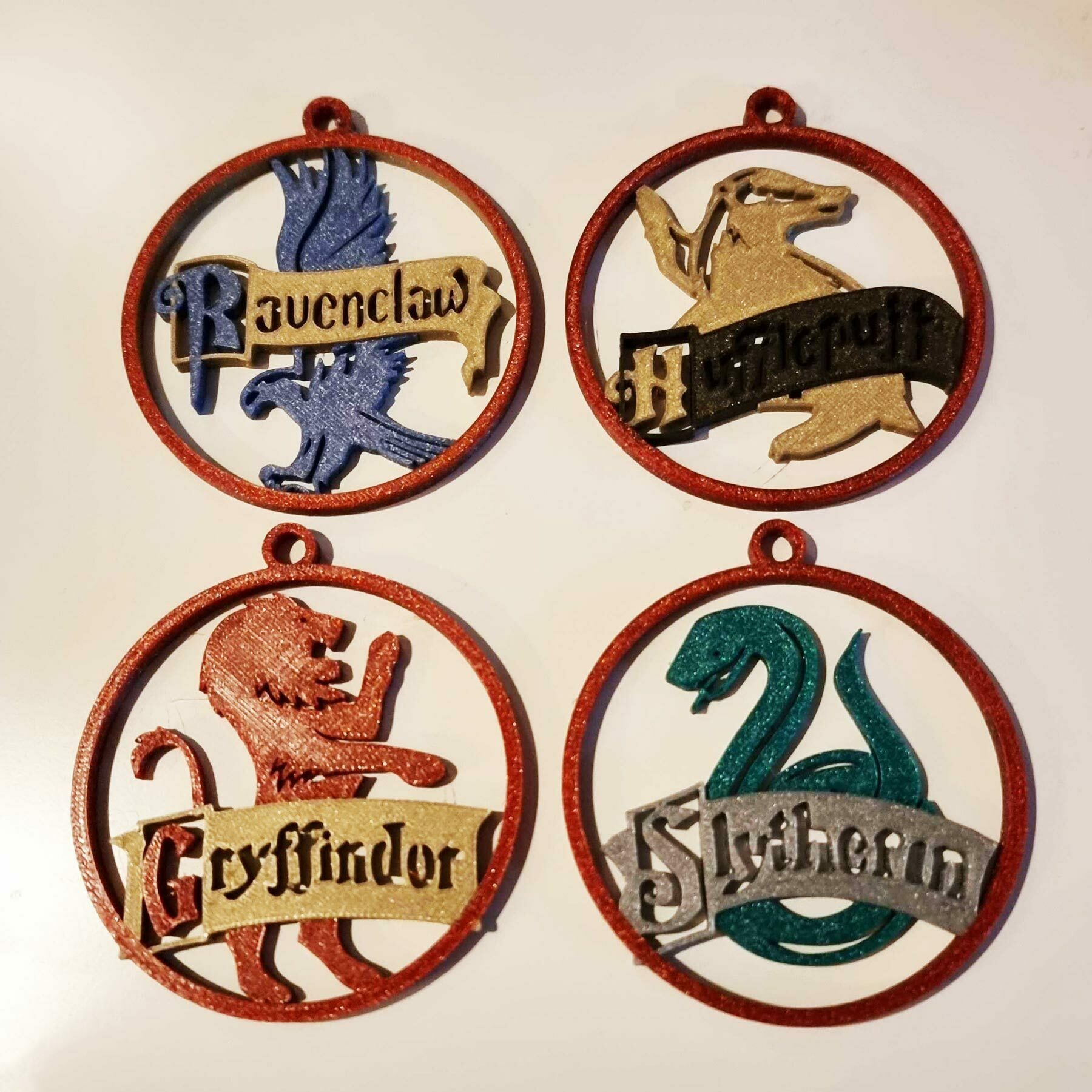 🎄 Harry Potter Christmas Ornaments Part 2・ Stl File For 3D in Printable Harry Potter Christmas Ornaments