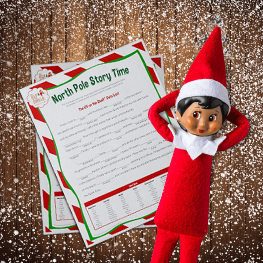 Family Story Time Activities | Elf On The Shelf Uk within Printable Elf on the Shelf Story
