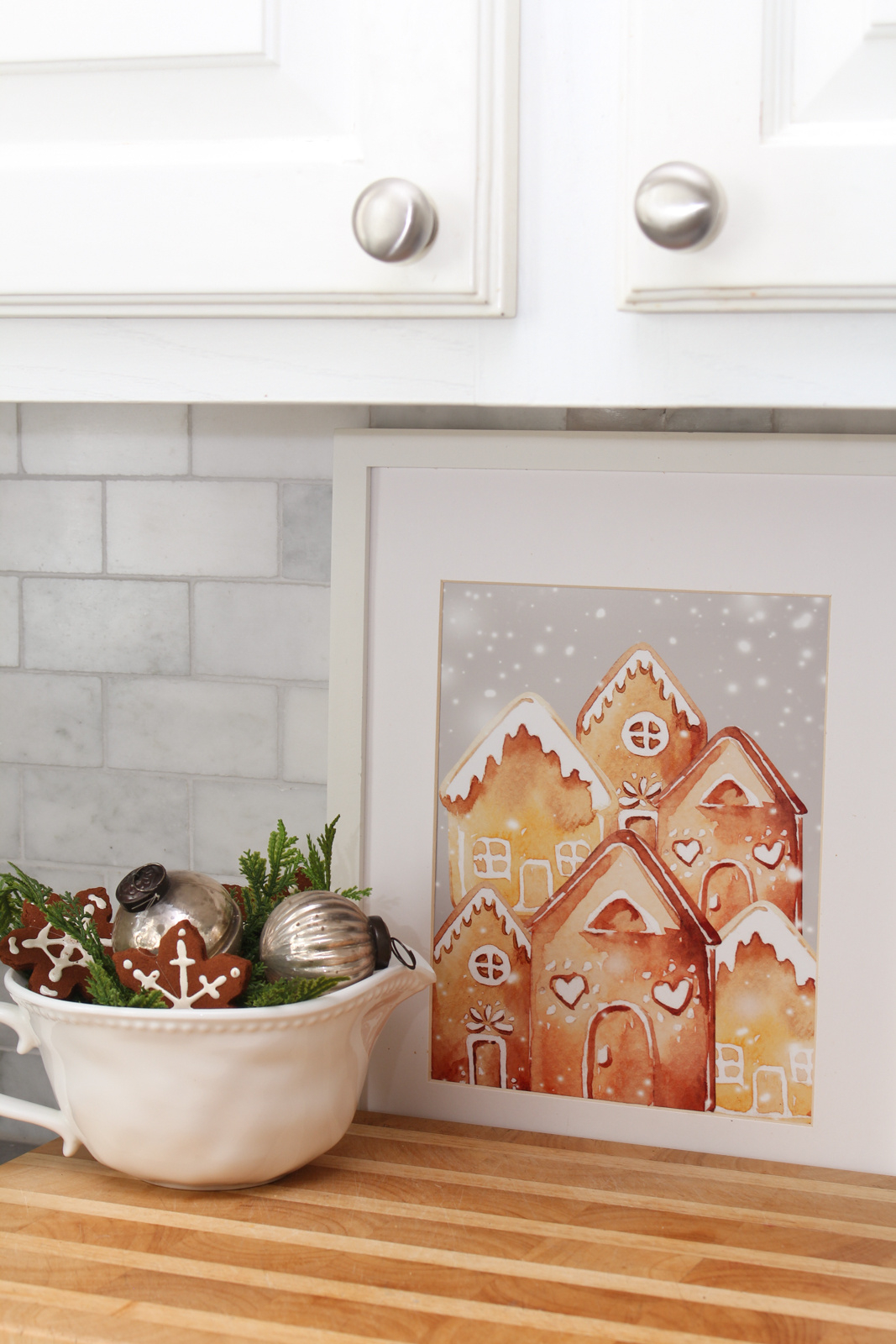 Favorite Free Christmas Printables - Clean And Scentsible in Christmas Kitchen Art Printable