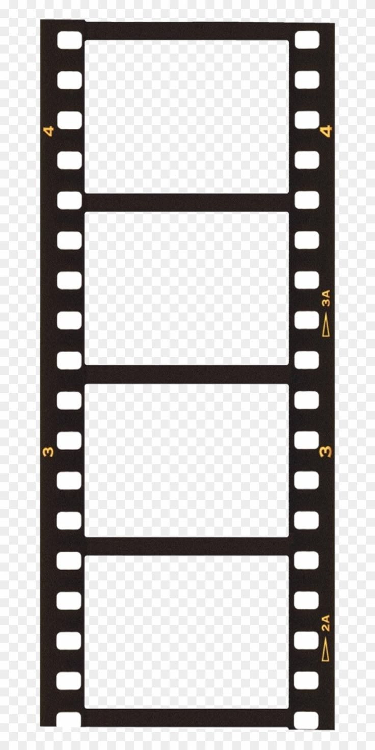 Filmstrip High Quality Png - Blank Photo Booth Strip, Transparent for Free Printable Film Strip Template