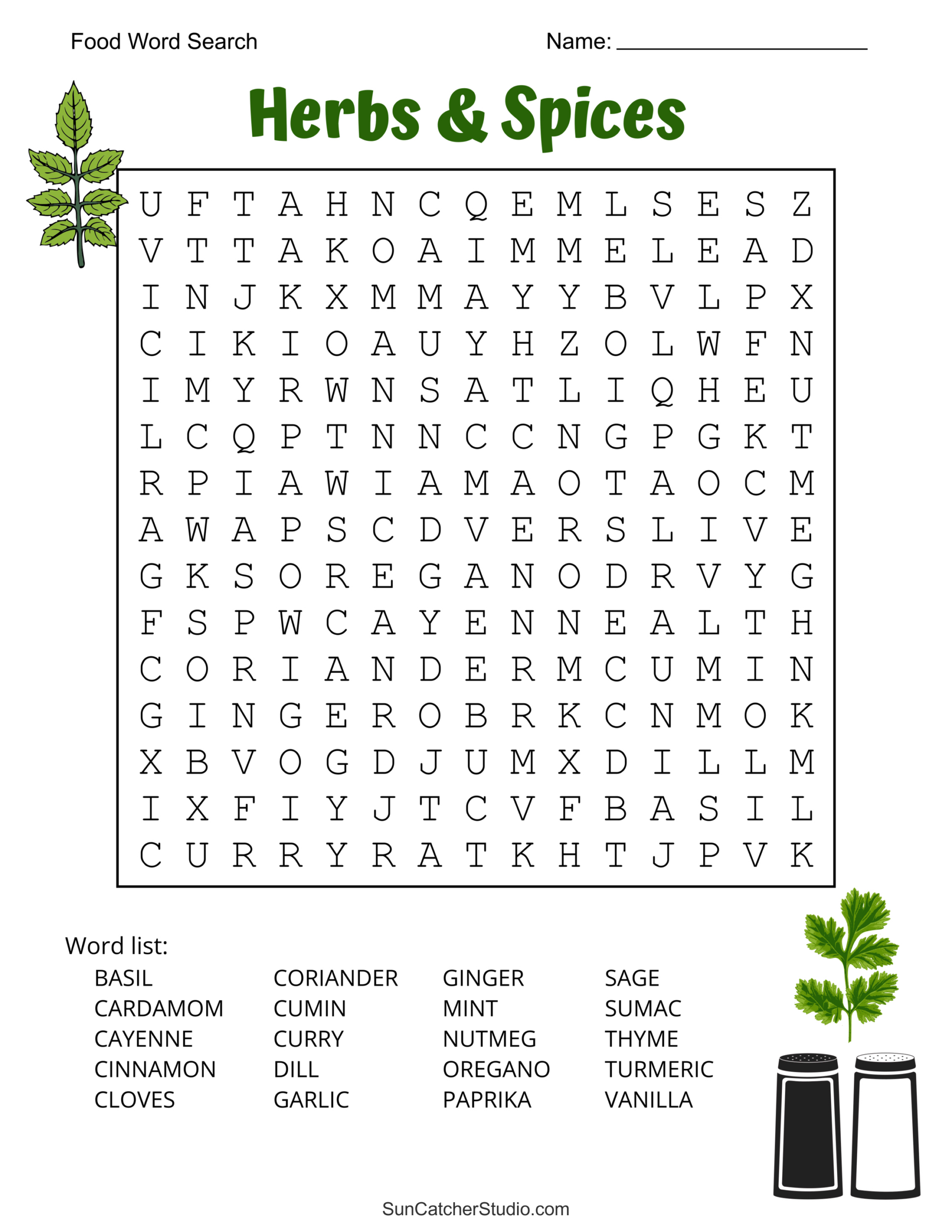 Food Word Search (Free Printable Puzzles) – Free Printables intended for Free Printable Word Search Puzzles Medium Difficulty