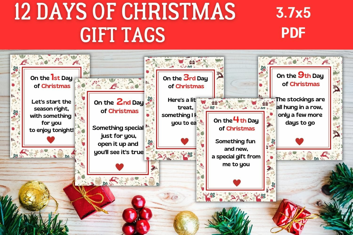 For Family Find The Gifts On The Twelve Days Of Christmas (Look throughout 12 Days of Christmas Meaning Printable Free Download