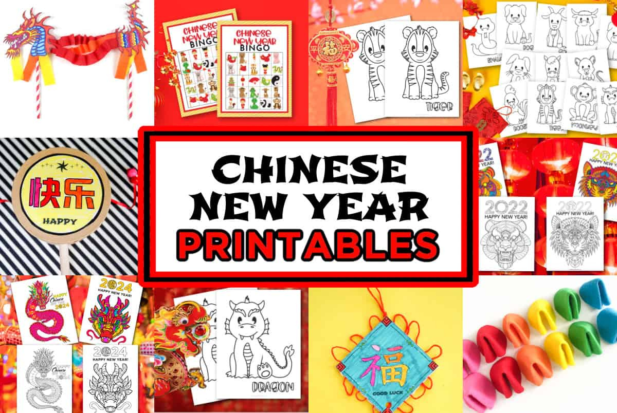 Free Chinese New Year Printables - Made With Happy throughout Free Chinese New Year Printable Cards