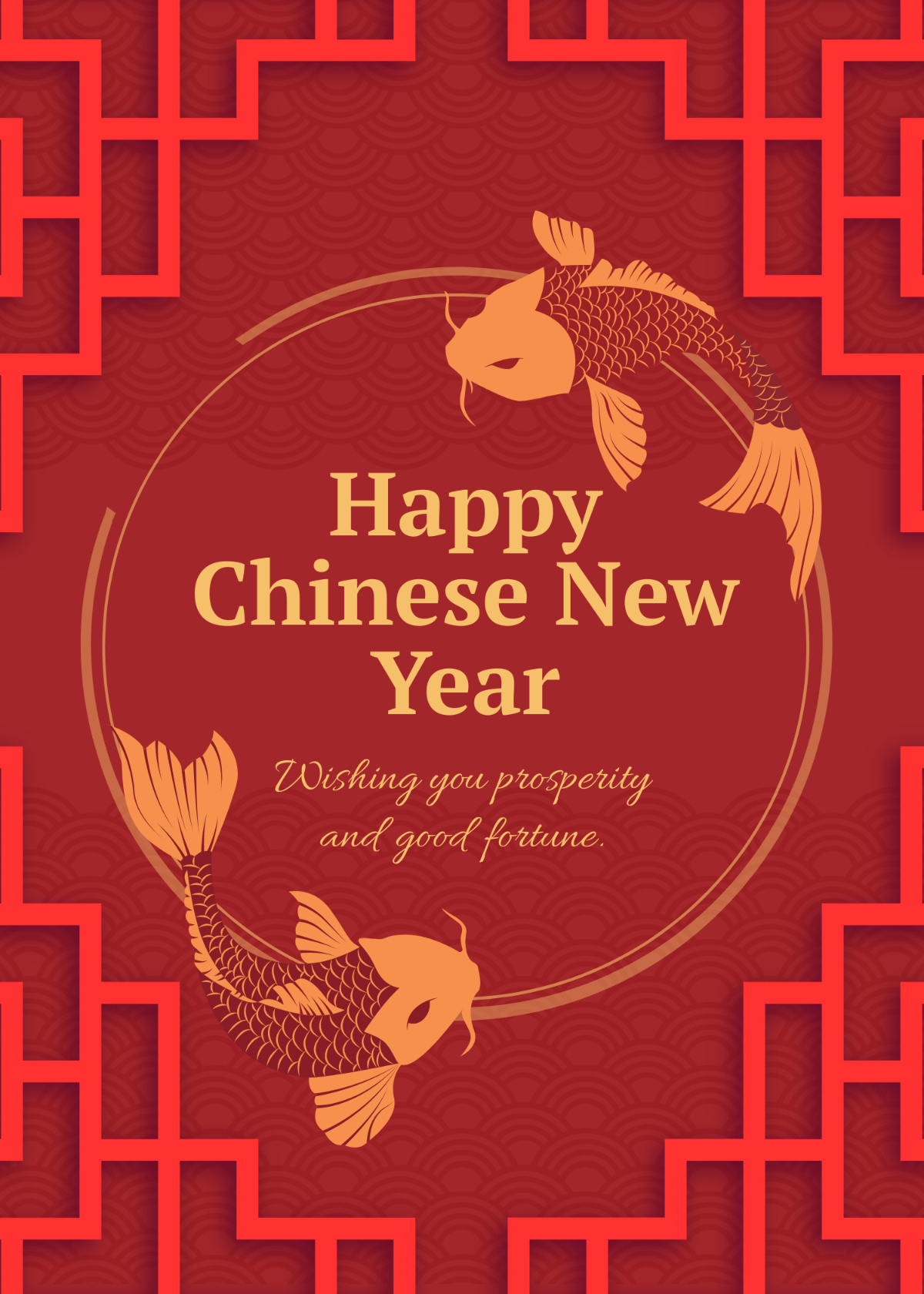Free Chinese New Year Templates To Edit Online pertaining to Chinese New Year Cards Free Printable