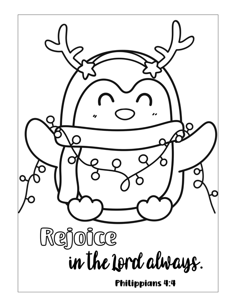 Free Christian Christmas Coloring Pages - Out Upon The Waters inside Printable Religious Christmas Card to Color