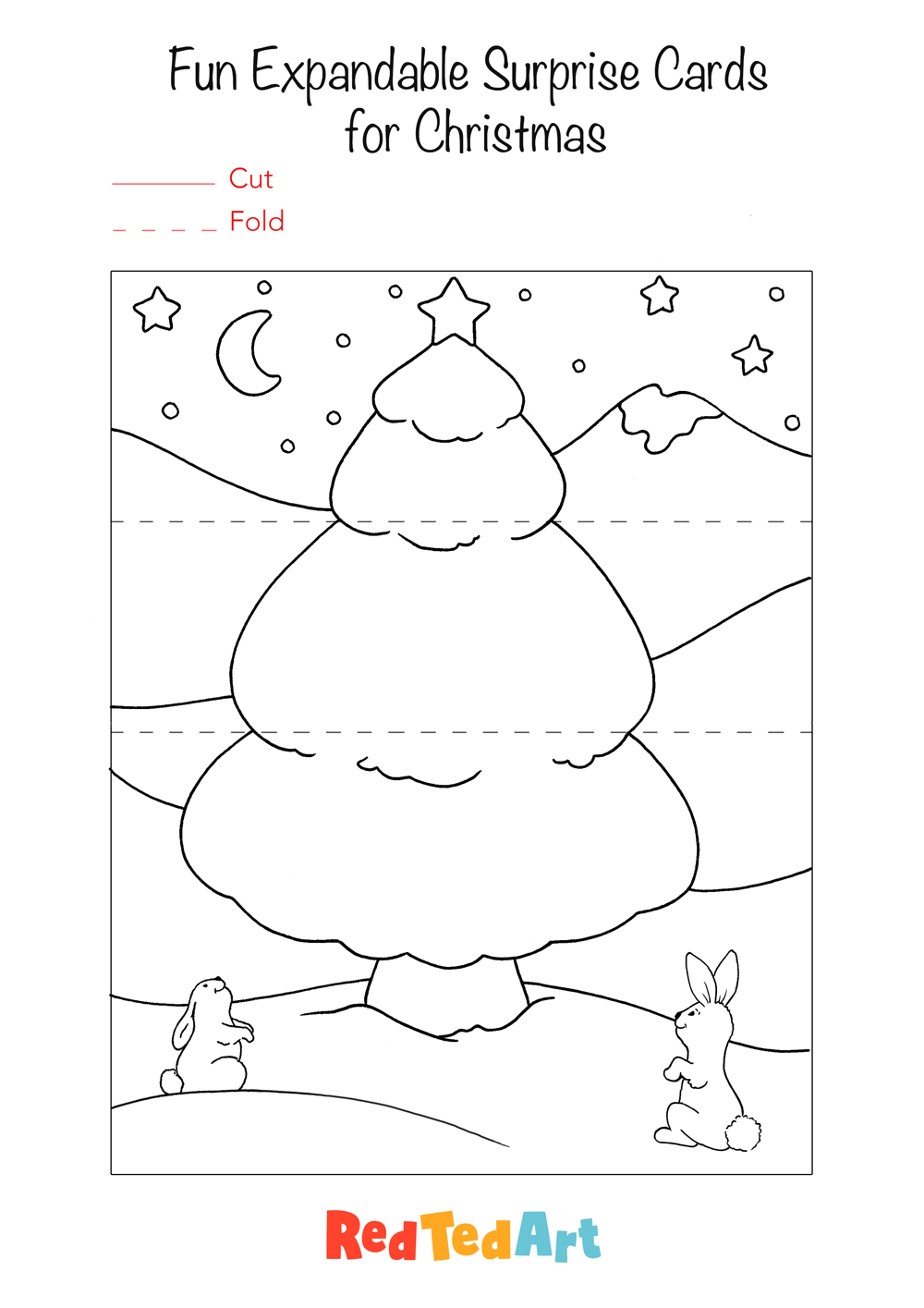 Free Christmas Card Making Ideas | Learning Resources Uk in Christmas Card Craft Printable