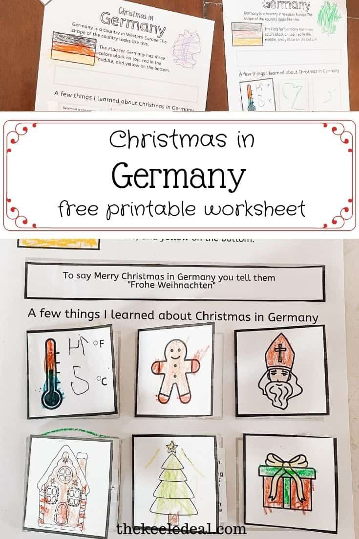 Free Christmas In Germany Worksheet Printables {For Kids} - The for Christmas In Germany Printable