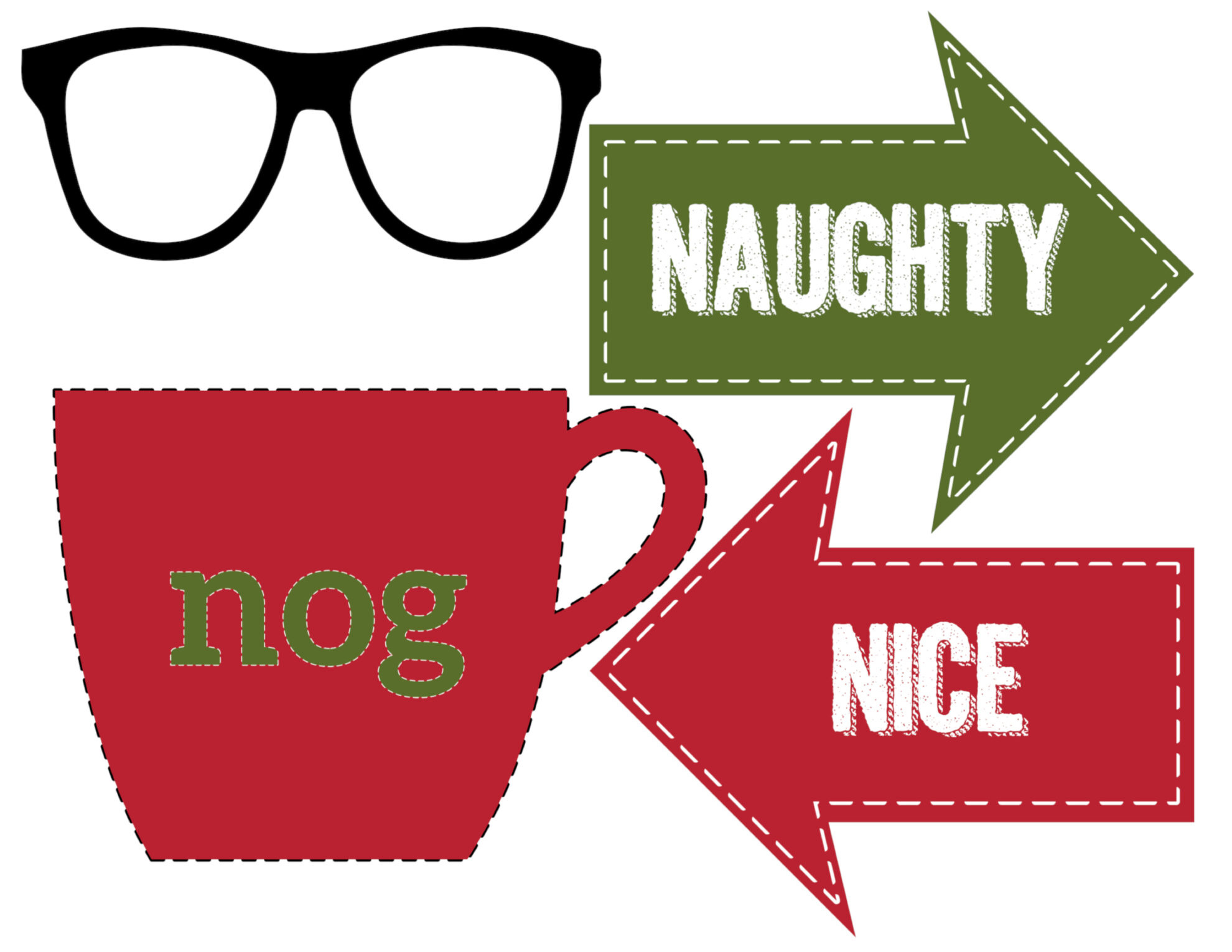 Free Christmas Photo Booth Props Printable - Paper Trail Design with regard to Christmas Photo Booth Signs Printable