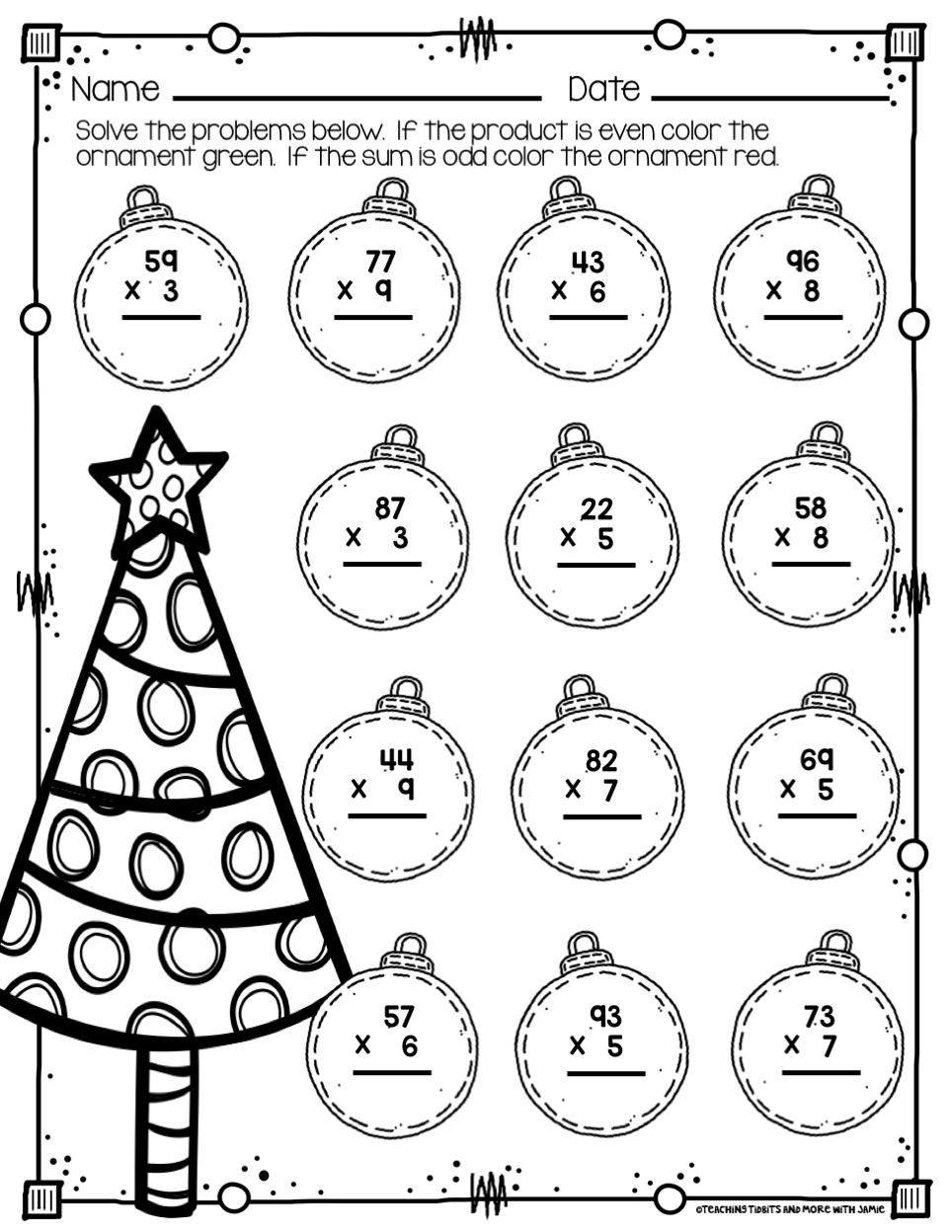 Free Christmas Worksheet For 5Th Graders, Download Free Christmas throughout Christmas Activities For 5th Grade Printable