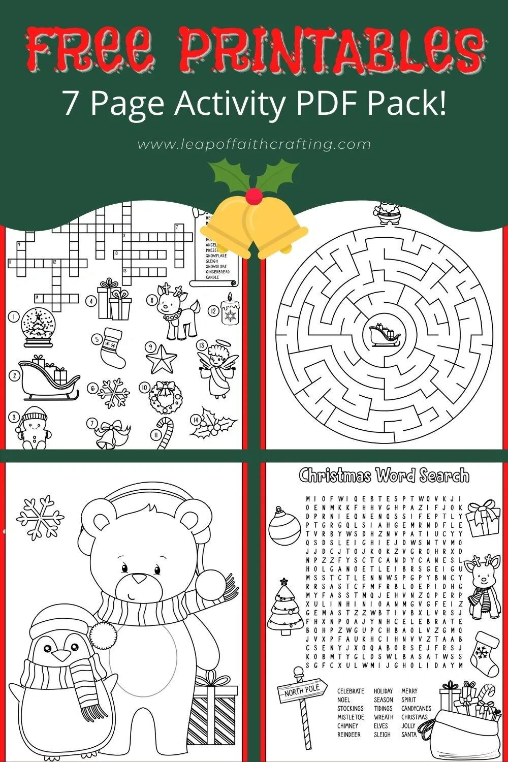 Free Christmas Worksheets: Coloring Sheets, Word Search & More intended for Christmas Break Worksheets Printable