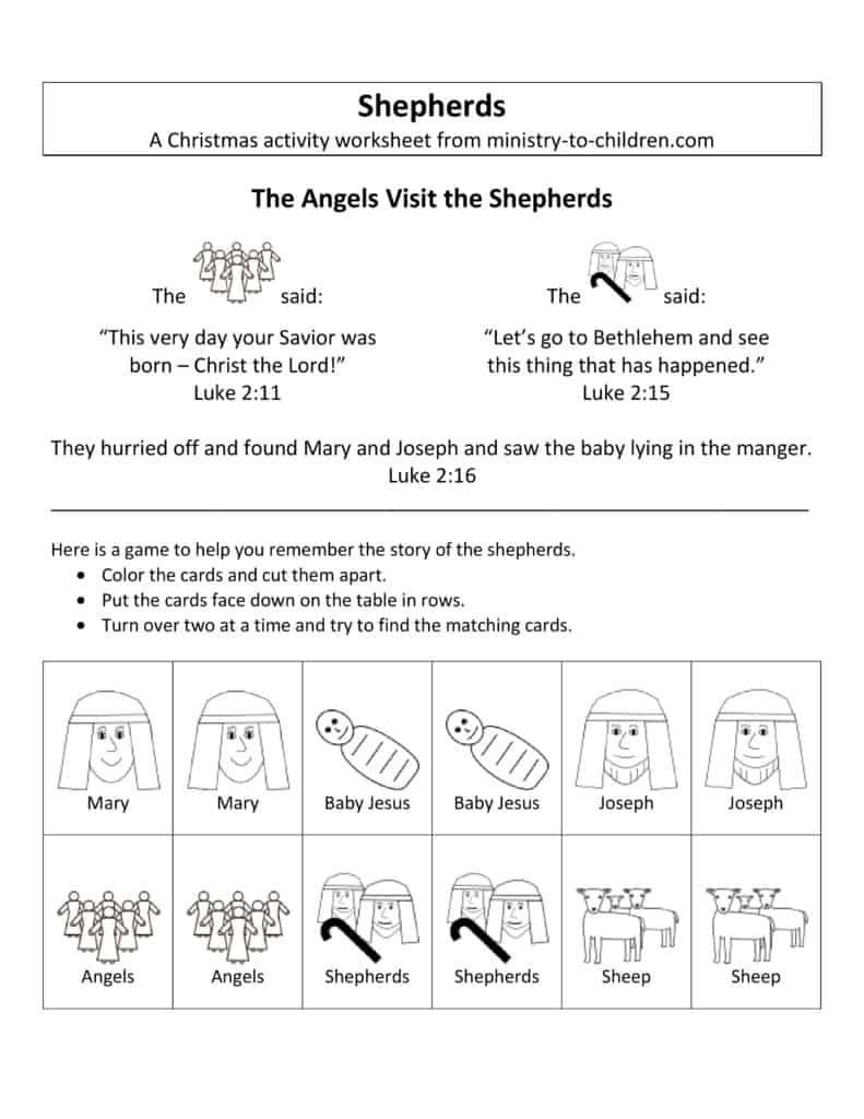 Free Christmas Worksheets For Kids (Free Printable Activity Sheets) throughout Christian Christmas Printable Activities