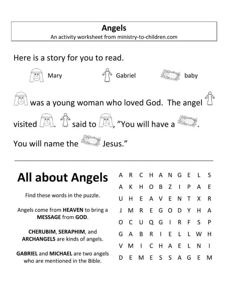 Free Christmas Worksheets For Kids (Free Printable Activity Sheets) within Middle School Christmas Worksheets