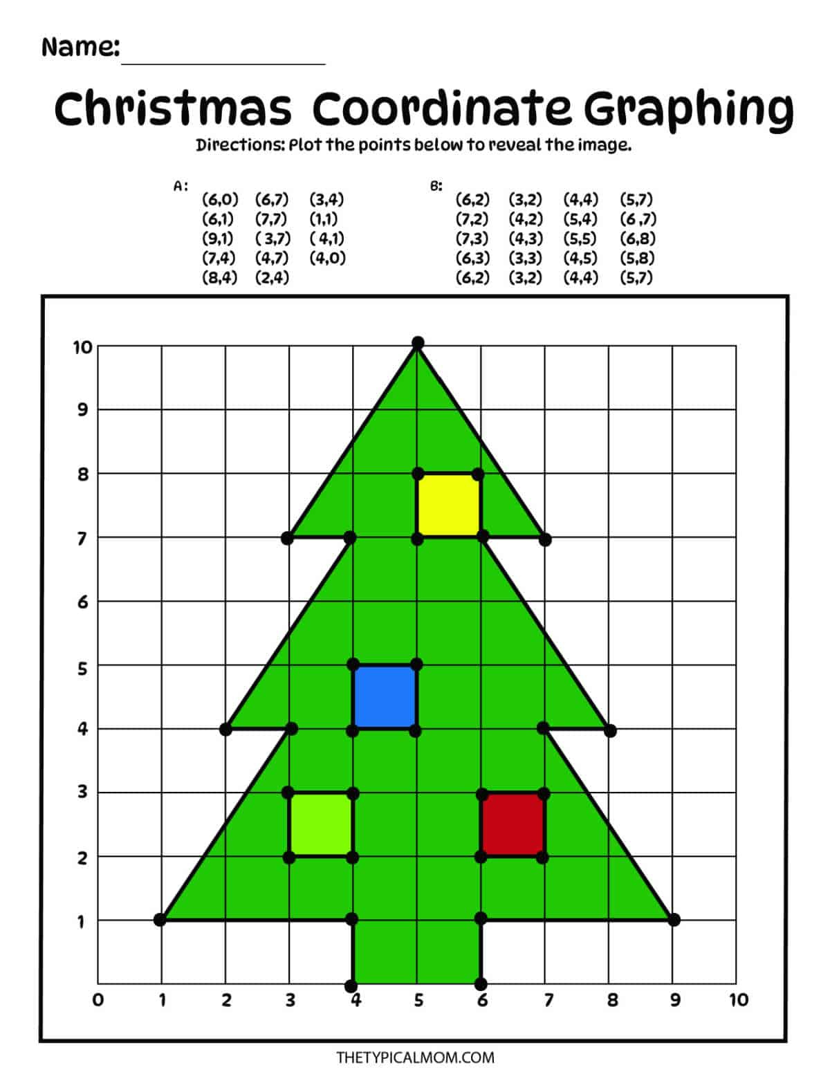 Free Coordinate Graphing Mystery Picture Worksheets Pdf for Christmas Graphing Coordinates Printable Free